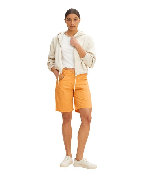 Tom Tailor Orange Shorts
