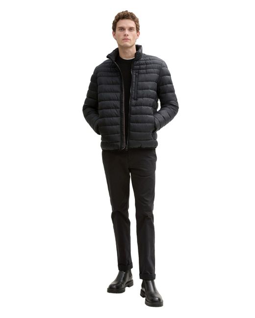 Tom Tailor Steppjacke (1-St) in Black für Herren