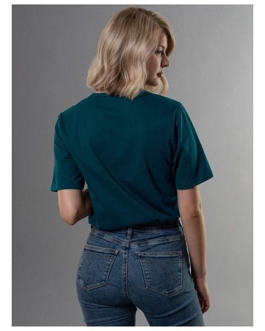 Trigema Green T-Shirt mit Knopfleiste DELUXE Baumwolle (1-tlg)