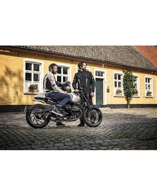 Richa Motorradjacke Airstrike 2 Motorrad Textiljacke belüftet protektoren reflektierende reißverschluss in Blue für Herren