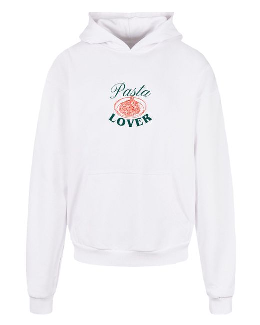 F4NT4STIC Kapuzenpullover Pasta Lover Premium Qualität in White für Herren