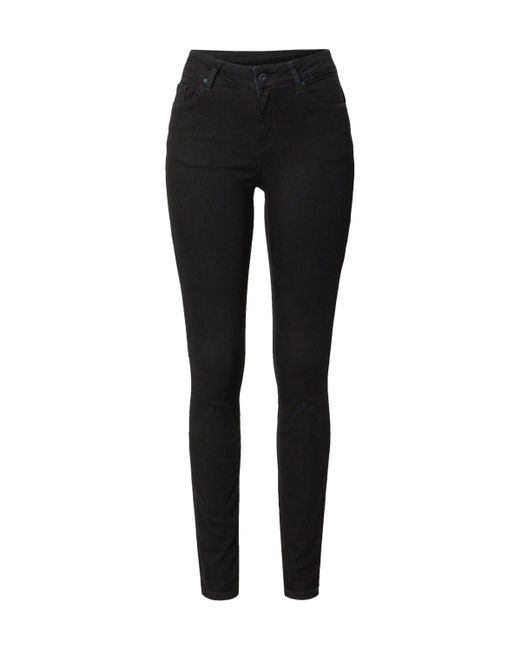 SOCCX Black Slim-fit-Jeans (1-tlg)