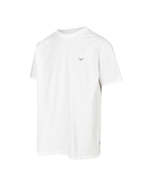 CLEPTOMANICX T-Shirt Ligull Boxy 2 in schlichtem Design in White für Herren