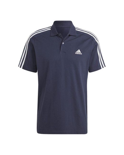 Adidas Originals Poloshirt M 3S PQ PS in Blue für Herren