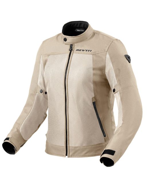Revit Natural Motorradjacke Eclipse 2 Textiljacke Sand