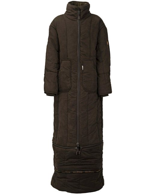 Hubertus Hunting Hubertus® Hunting Wintermantel Ansitzkombination Microfaser-Ansitzjacke Fußteil Jagdjacke Thermojacke in Black für Herren
