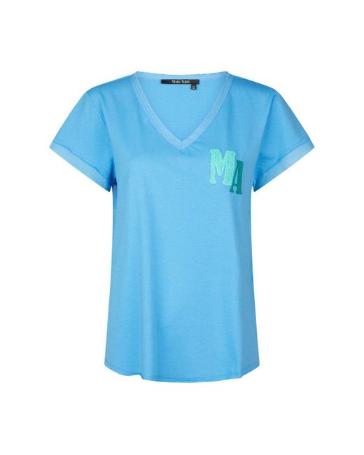 MARC AUREL T-Shirt Shirts, blue varied