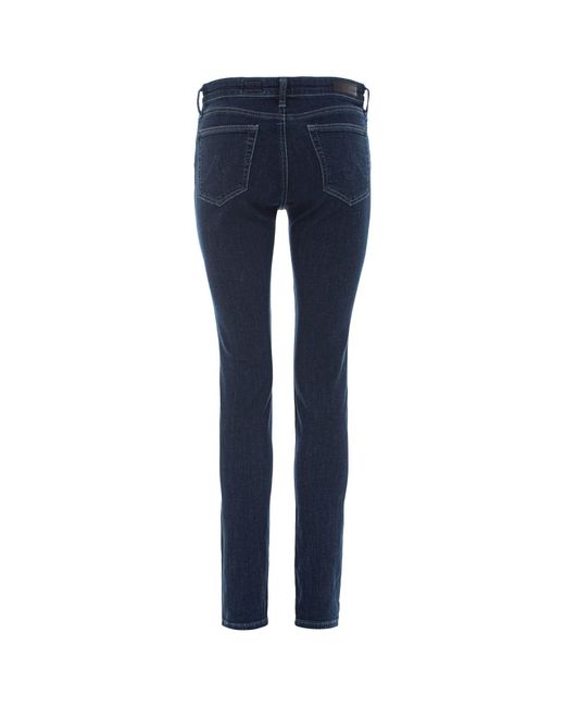 AG Jeans Blue Skinny-fit- Jeans PRIMA Mid Waist