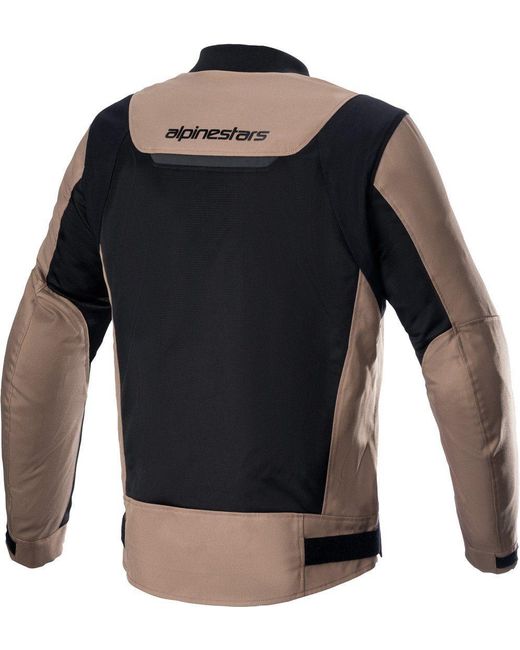 Alpinestars Motorradjacke Luc V2 Air Motorrad Textiljacke Atmungsaktiv reflektierende abriebfest in Black für Herren