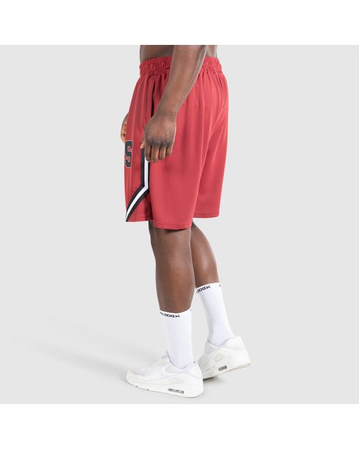 Smilodox Shorts Triple Thrive in Red für Herren