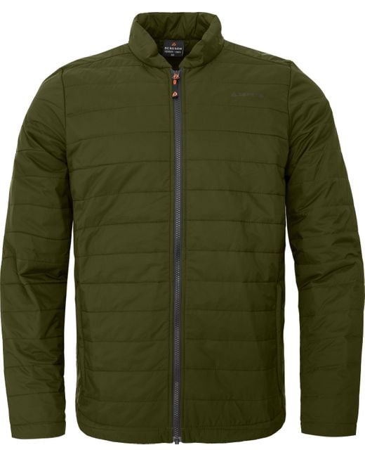 Bergson Outdoorjacke ASKIM Steppjacke, leicht wattiert, wasserabweisend, PFC-frei, Normal in Green für Herren