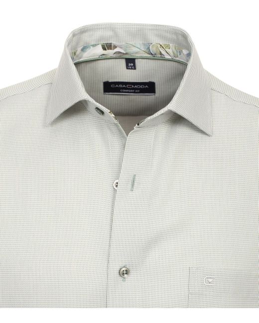 CASA MODA Businesshemd in White für Herren