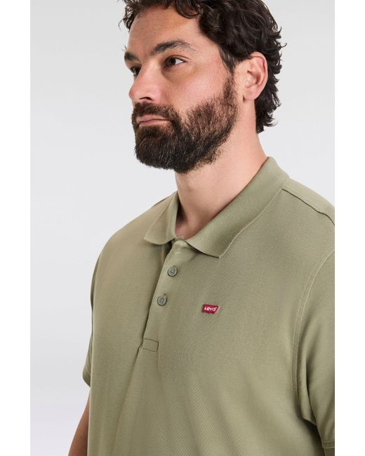 Levi's Levi's® Plus Rundhalsshirt BIG 2 TEE (Packung, 2er-Pack) unifarben in Green für Herren
