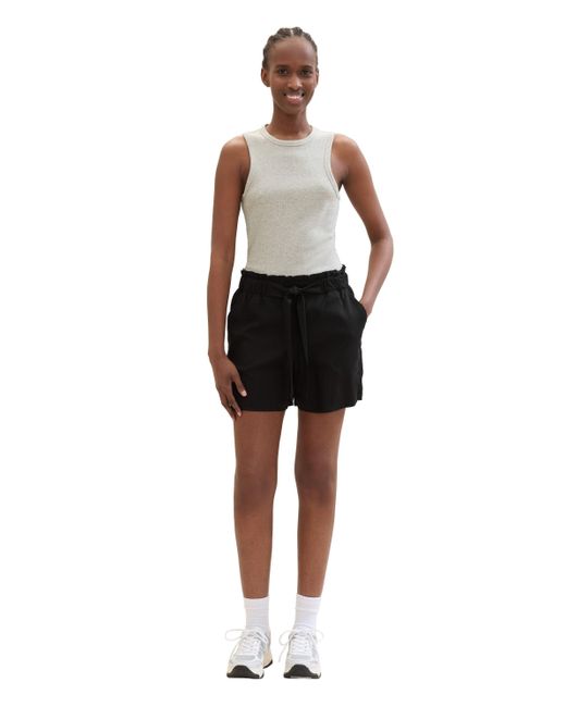 Tom Tailor Shorts in Black für Herren