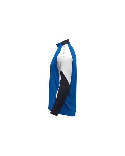 JAKÒ Wollpullover Ziptop Dynamic in Blue für Herren