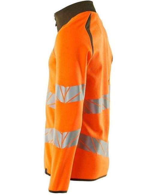 Mascotte Rundhalspullover in Orange für Herren