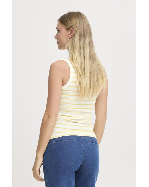Fransa Blue Shirttop FRHIZAMOND stripe