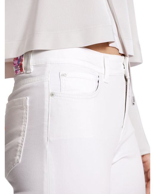 Marc Cain White 5-Pocket-Jeans Hose SILEA