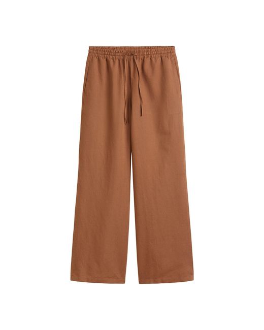 Marc O' Polo Brown 5-Pocket-Hose Woven Pants