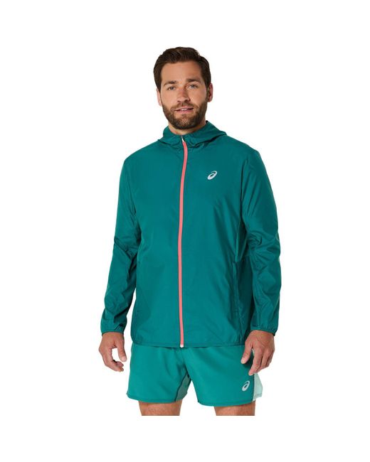 Asics Laufjacke CORE JACKET in Green für Herren