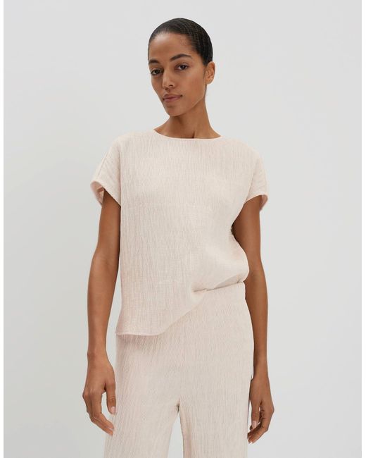 someday. Natural Langarmbluse Bluse Zlamea
