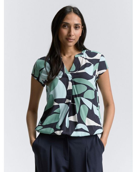 Tom Tailor Blue Blusentop Bluse mit Muster