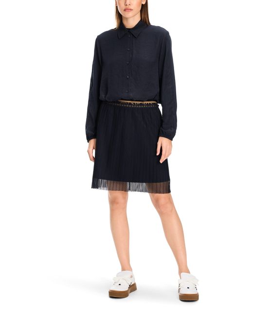 Marc Cain Blue Klassische Bluse