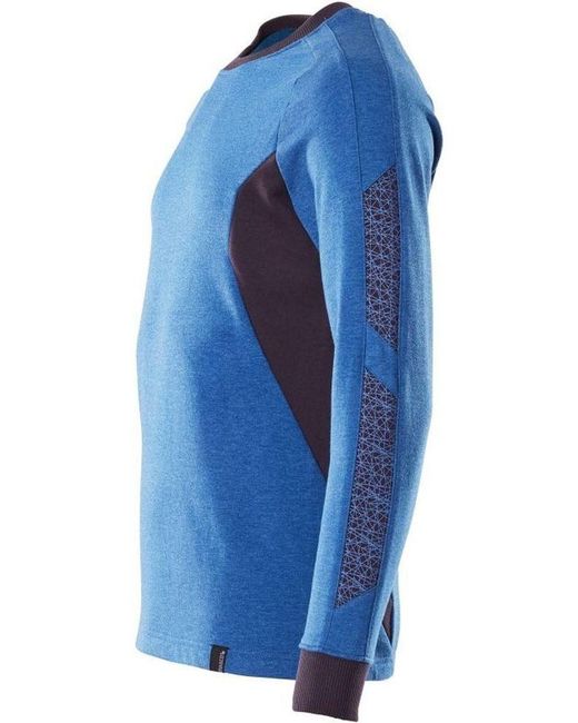 Mascotte Rundhalspullover in Blue für Herren