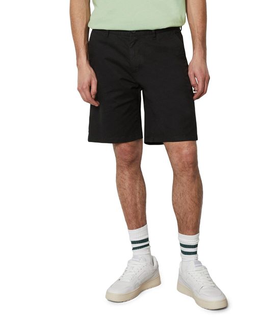 Marc O' Polo Shorts aus Bio-Baumwoll-Mix in Black für Herren