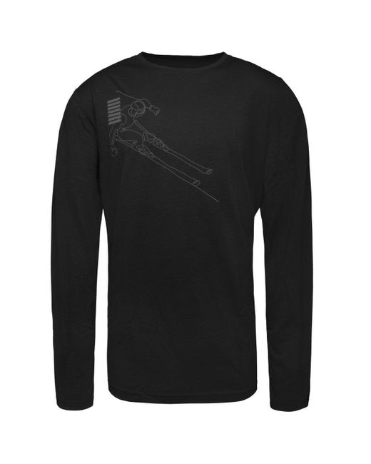 Schoeffel Langarmshirt Hasliberg in Black für Herren