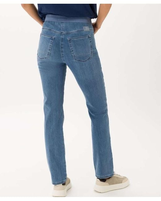 RAPHAELA by BRAX Blue Bequeme Jeans PAMINA FUN