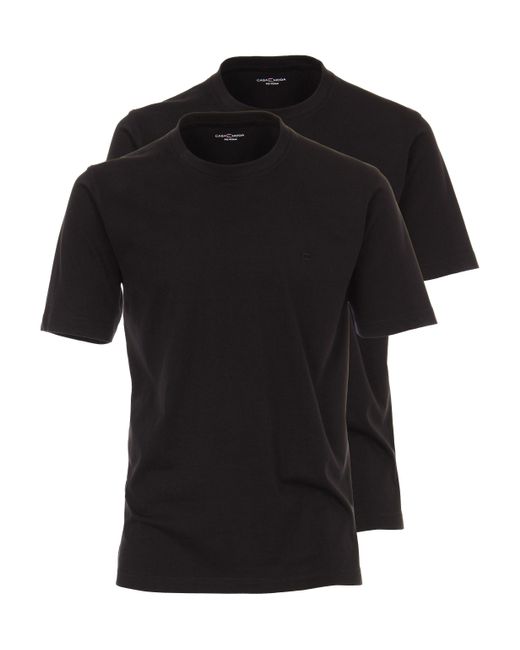 CASA MODA 2er Pack Basic in Black für Herren