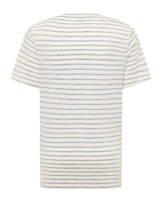 Mustang Kurzarmshirt Style Austin in White für Herren