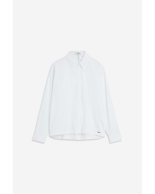 Cinque White Blusenblazer