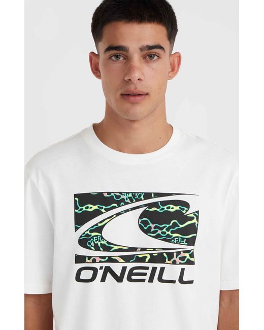 O'neill Sportswear ' - JACK WAVE T-SHIRT mti Rundhalsausschnitt in White für Herren