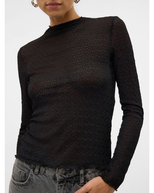 ONLY Black Langarmshirt