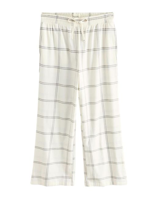 Next White Pyjamahose (1-tlg)