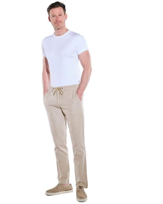 Engbers Chinohose Chino mit Tunnelzug in Gray für Herren