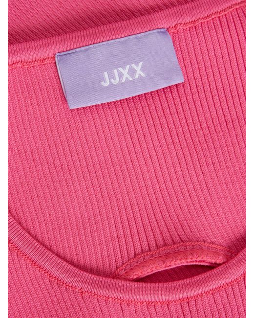 JJXX Pink Stricktop April Cut-Outs