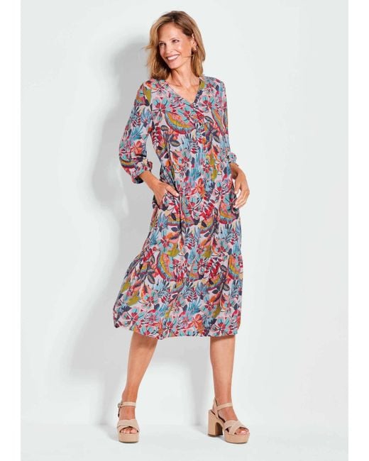 Goldner Red Sommerkleid Kleid