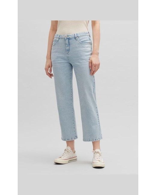 Opus Gerade Jeans Lani heavy destroyed blue