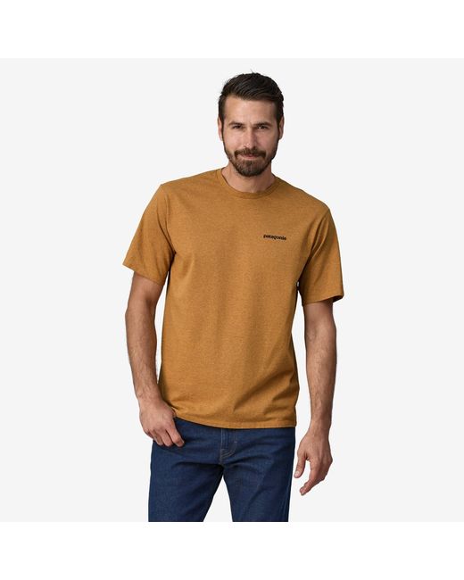 Patagonia T-Shirt M's P-6 Logo Responsibili-Tee in Multicolor für Herren
