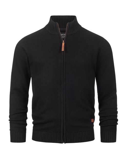 INDICODE Sweatjacke INLut in Black für Herren