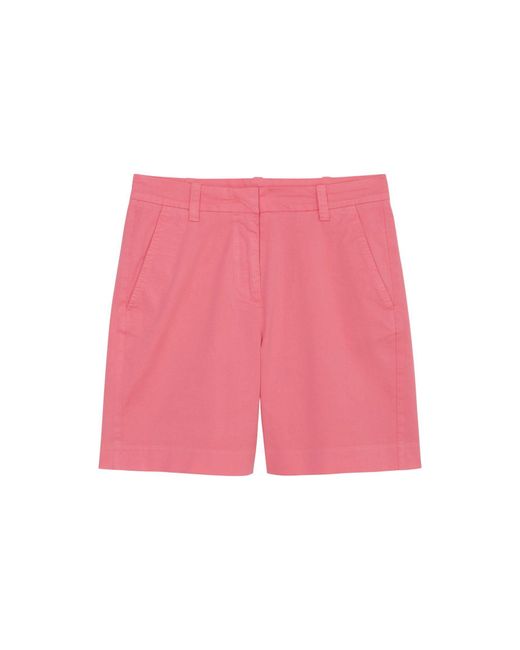 Marc O' Polo Pink Shorts aus nachhaltigem Material
