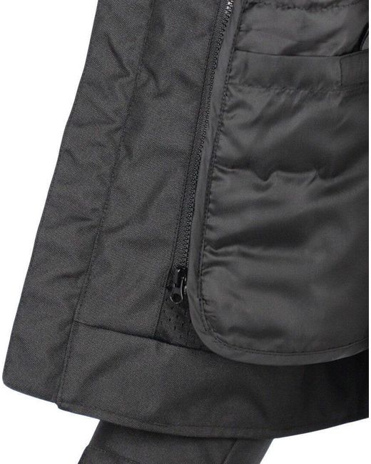 Acerbis Motorradjacke X-MAT 2.0 Motorrad Textiljacke (mit Protektoren, wasserdicht) in Gray für Herren
