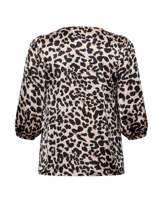 Kaffe Black Langarmbluse Langarm-Bluse KCmegda Große Größen
