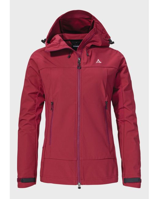 Schoeffel Red Outdoorjacke Mountain Softshell Jk Style Blaueis WMS