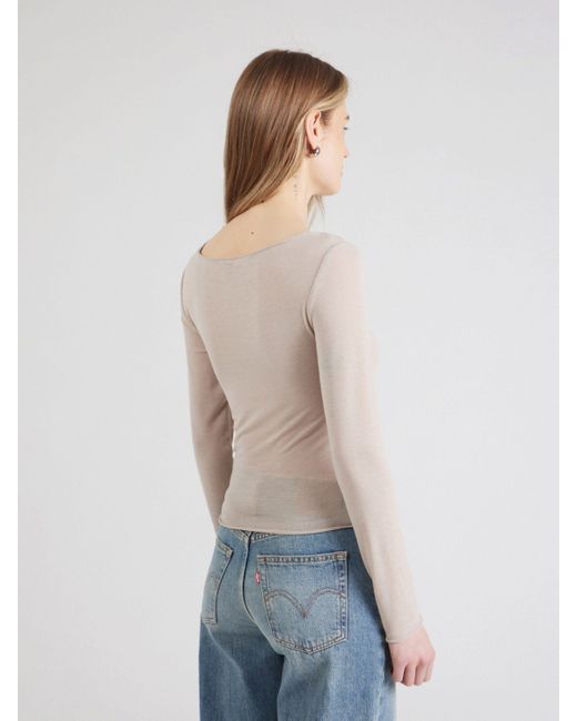 ONLY White Langarmshirt ONLKELLY (1-tlg) Plain/ohne Details