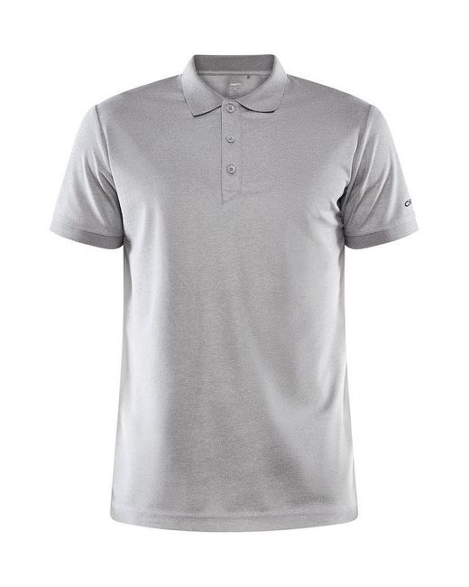C.r.a.f.t Poloshirt Core Unify Polo Shirt in Gray für Herren