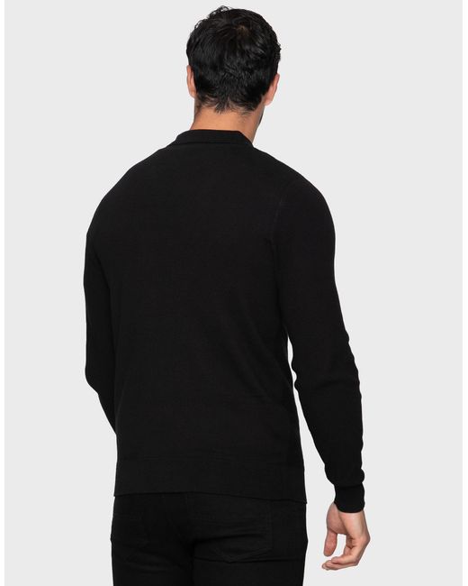 Threadbare Rundhalspullover Bintcliff (1-tlg) im schlichten Design in Black für Herren